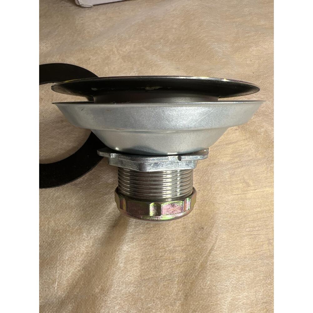 Elkay LK18 Brass Drain Fitting with Perforated 3" Grid Strainer - Chrome - Picture 6 of 6